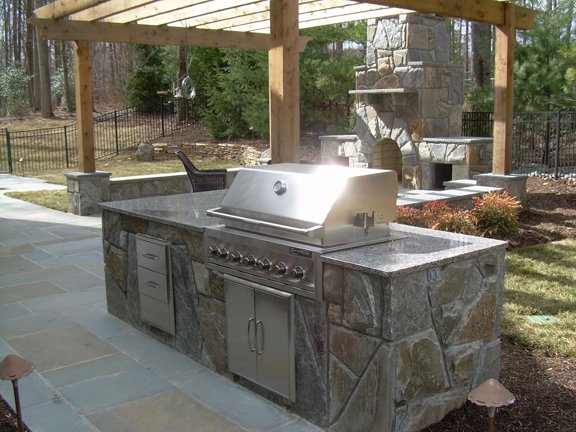 Outdoor Kitchen - Perfect Landscapes